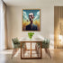 Posterizer 1 pcs-Strange Slim man amidst Futuristic Urban Skyline-Abstract & Modern Art-Fantasy & Fiction Art-Gift for Art Lovers-Decor for Home &...