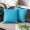 MIULEE Pack of 2 Outdoor Throw Pillow Covers Waterproof Decorative Soft Pillowcases Linen Farmhouse Square Cushion Shams for Patio Balcony Couch G...