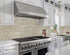 2 Sheets Peel and Stick Backsplash for Kitchen, Sandstone with Metal Gold Look Stick on Tile Upgrade Your Kitchen Backsplash, RV, Fireplace...