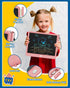 TEKFUN Toys for Girls 12in LCD Writing Tablet, Erasable Doodle Board with Anti-Lost Stylus, Mess Free Coloring Drawing Board, Travel Car Trip Game...