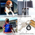 4 Pack IPX8 Waterproof Airtag Keychain with Airtag Holder Case,Full Body Shockproof,Anti-Scratch Cover Air tag for Cat,Dog,Keys,Luggage,Wallet?Bla...