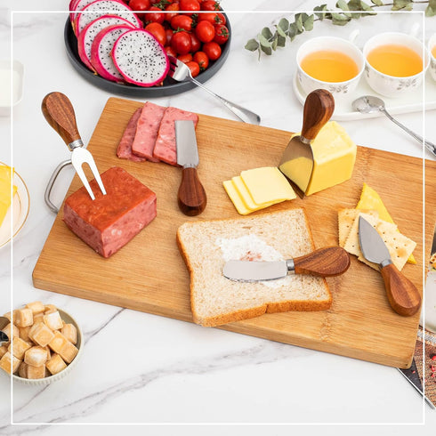 Charcuterie Accessories (20 Pcs), Cheese Spreaders for Charcuterie Board, Mini Serving Spoons, Forks and Mini Serving Tongs - Charcuterie Utensils...