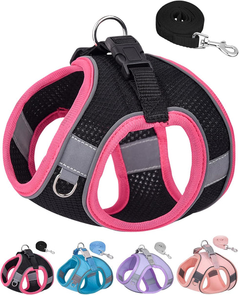Dog Harness for Small Medium Sized Dog, Puppy Harness and Leash Set Training, Dog Harness and Leash Set, Dog Vest Harness, Dog Harness Small Sized...