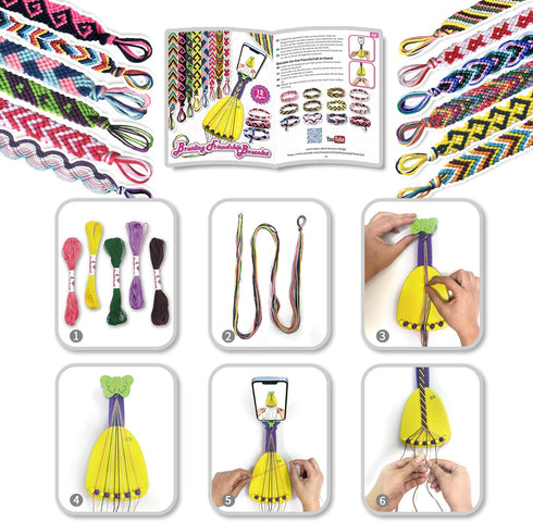 Qurhafoo Friendship Bracelet Making kit for Girl, Gifts for Girls Ages 7 8 9 10 11 12 Year Old Birthday Present, String Bracelets Maker Crafts Toy...