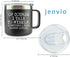 JENVIO Funny Travel Mugs Fathers Day | Of Course I talk to Myself | Laser Etched Stainless Steel Coffee Mug Tumbler | Dad Old Boss Grumpy | Unique...
