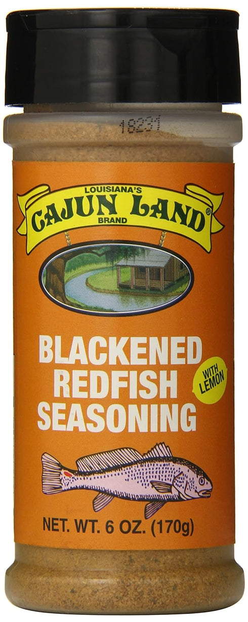 Cajun Land Blackened Redfish Seasoning, 6 Ounce...