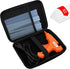 Mini Glue Gun, NUKEAL Hot Glue Gun Kit with EVA Carrying Case and 24 PCS Glue Sticks for Crafts, School DIY Arts, and Home Repair (20 Watts, Orang...