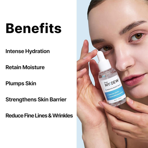 2% Hyaluronic Acid Serum with Vitamin B5, Hyalu B5 Intense Hydrating Serum for Face, Moisturizing, Anti-Aging for Fine Lines, Visibly Plumps Skin,...