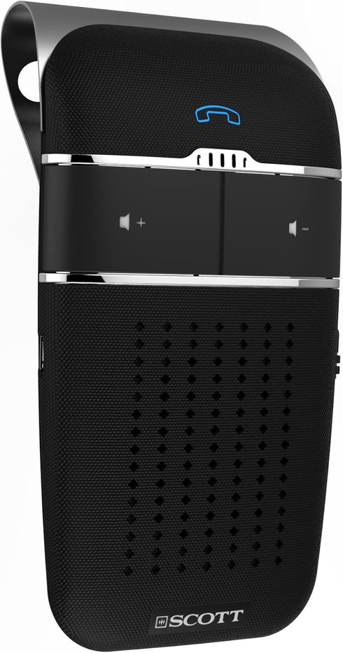 Emerson Radio HH Scott Bluetooth Hands-Free Car Speakerphone, Magnetic Phone Mount, S100103, Black...