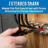 Jonard SST-716 Security Shield Tool with Black Oxide Finish, For 7/16" Hex Shielded F Connectors...