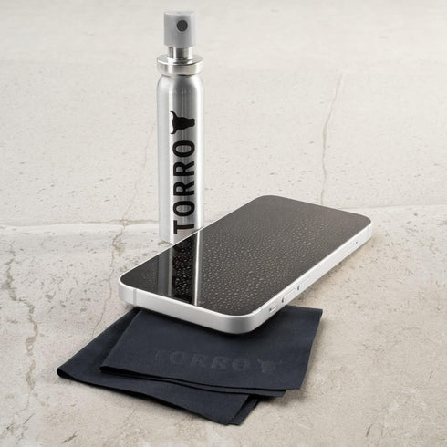 TORRO Screen/Lens Cleaner Kit – 25ml Screen Cleaning Spray and Ultra-Premium Microfiber Cleaning Cloth (15cm x 15cm) Suitable for Smartphone, iPad...
