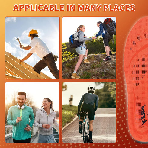 STSVZORR High Arch Support Insert Plantar Fasciitis Flat Foot Orthopedic Pain Relief Insole Men Women Standing All Day,Size US-6,length-25cm,Brigh...