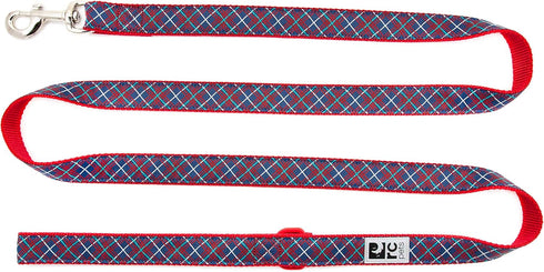 RC Pets 3/4" x 6 ft Dog Leash, Navy Tartan...