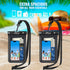 AiRunTech Floating Waterproof Phone Pouch/Case - Travel Beach Bag Sandproof Swimming Pool Bag Cruise Ship Essentials Phone Dry Bag for Vacation Mu...