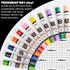 TECKWRAP 001 Vinyl Glossy Permanent Adhesive Vinyl for Craft Decal Projects 12" x 10ft, Glossy Ink Black...
