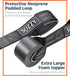 Sozzy Door Anchor for Resistance Bands, Extra Large, Heavy Duty with Solid Nylon Core, Great for Closed Loop Bands, Physical Therapy, Home Workout...