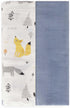 Featherhead™ 2-Pack 100% Cotton Muslin Swaddle Blankets for Baby Boy - Large 47”x 47” - Pre-Washed, Soft, & Breathable - Newborn Essential & Perfe...