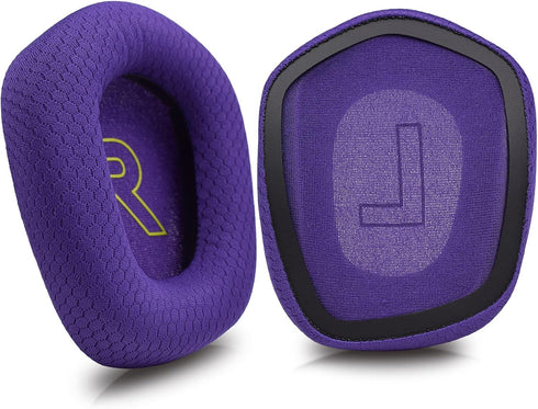 MOLGRIA Ear Pads Cushion, Replacement Fabric Earpads for Logitech G733 Wireless Gaming Headset (Purple)...