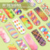 30 Pcs Magnetic Bookmarks, Mini Geometric Page Markers Magnetic, Geometric Magnetic Page Stand Bookmarks for Teachers School Home Office Reading B...