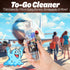 PeerBasics Gunk Getter - Travel Spray Bottle With Microfiber Cap - General Protectant (2 Pack)...