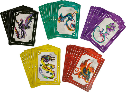 Magic Dragons Card Game - New! - Trick-Taking, Card-Capture Family-Friendly Dragon Game | Fun Card Games for Adults, Teens & Kids | 2-5 Players | ...