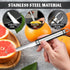 Stainless Steel Grapefruit Knife Curved Knife - Grapefruit Knife Curved Serrated Knife Kitchen Knifes Small Knives Fruit Knife Stainless Steel Che...