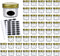Encheng 4oz Glass Jars With Regular Lids,Mini Wide Mouth Mason Jars,Clear Small Canning Jars With Gold Lids,Canning Jars For Honey,Herbs,Jam,Jelly...