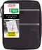 Five Star Zipper Binder, 1 Inch 3-Ring Binder, Carry-All with Internal Pockets and Dividers, 375 Total Sheet Capacity, Heathered Black/Gray (29092...