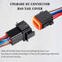8 Pin Waterproof Connector,8 Wire Electrical Car Auto Connector,With 20CM 16AWG Long Male Female Plug Quick Disconnect Wire Connectors for Car Tru...