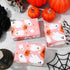 AnyDesign 6 Sheet Pink Halloween Wrapping Paper Cute Ghost Pumpkin Gift Wrap Paper Bulk Folded Flat Art Craft Paper for Halloween Birthday Party D...