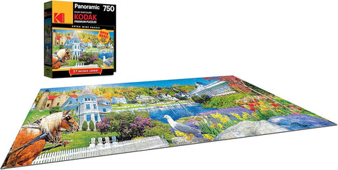 RoseArt - Kodak Premium Panoramic - Mackinac Island - 750 Piece Jigsaw Puzzle for Adults...