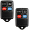 2X KeylessOption Key Fob Replacement for 1992 1993 1994 1995 1996 1997 1998 Ford Bronco Explorer F-150 Mazda B2300 Mercury Sable Lincoln Town Car ...