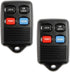 2X KeylessOption Key Fob Replacement for 1992 1993 1994 1995 1996 1997 1998 Ford Bronco Explorer F-150 Mazda B2300 Mercury Sable Lincoln Town Car ...