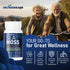 Organic Irish Sea Moss 6000mg - 2000mg Black Seed Oil Ashwagandha Burdock Root Ginger Capsules - Advanced Seamoss Vitamin Multi Mineral Complex Su...