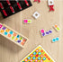 Melissa & Doug Dominoes Tabletop Game with 28 Colorful Tiles in Wooden Storage Box...