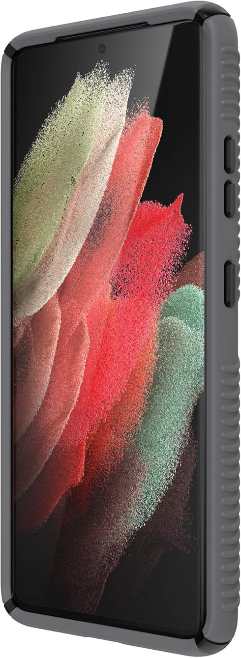 Speck Products Presidio2 Grip Samsung Galaxy S21 Ultra 5G, Graphite Grey/Black/Bold Red...