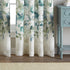 CHF Watercolor Floral Rod Pocket Panel, 63", Aqua...