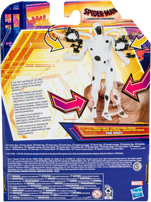 Marvel Spider-Man Across The Spider-Verse Portal Punch The Spot Toy, 6-Inch-Scale Deluxe Action Figure, Marvel Toys for Kids Ages 4 and Up...