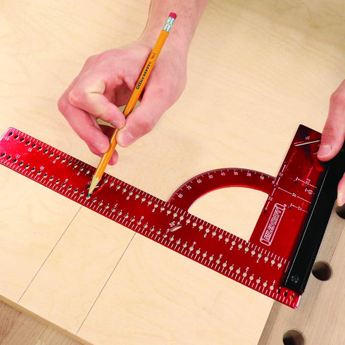 Milescraft 8460 MC-Square300 (metric) - Aluminum Framing and Woodworking Square...