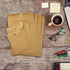 4 Sizes Clasp Envelopes Kraft Paper Catalog Clasp Envelope with Clasp Closure for Filing, Storing or Mailing Documents, 50 Pieces (Brown,5 x7 In,6...
