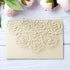 20 Pcs Laser Cut Wedding Invitations Card Pocket with Envelope for Birthday Party Baby or Bride Shower Invite suitable for 5 * 7 Inches Insert Pap...