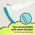 SANGSI Embossed Bristle Toothbrush, Soft Toothbrushes for Adults - Sensitive Teeth and Gums Care - Perfect Travel Essentials – Bubble Bubble Fresh...
