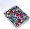 Whaline 20,000 Pcs Bulk Loose Sequins Round Cup Sequins Iridescent Spangles Flat Beads with Storage Box for Crafts, Sewing, Slime, Wedding, Christ...