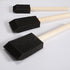 conda 50 Pack 0.5"-2" Different Size Assorted Foam Brush Set Wood Handle Paint Brush Set- Lightweight, Durable, Great for Acrylics, Stains, Varnis...