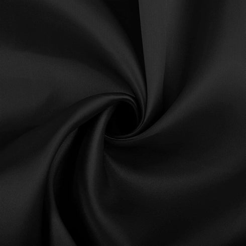 ANECO 12 Pieces Satin Napkins Soft Dinner Napkins Square Table Napkins 17 x 17 Inches for Restaurant Weddings Party Dinner Decoration (Black)...