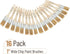 Bates- Chip Paint Brushes, 1-Inch, 16 Pack, Natural Bristle Painting Brushes, 1 Inch Paint Brush, Paint Brushes Set, Chip Brush, Painting Brush, W...