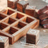 BSIRI Wooden XO Blocks (L) Tic Tac Toe Board Games - Ideal for Kids Games, Family Games and Game Night for Adults, Farmhouse Decor for Coffee Tabl...