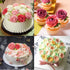 Hendiy 7Pieces/set Cake Decorating Tips Set Cream Icing Piping Fondant Rose Nozzle Pastry Tools Fondant Decorating Tools...