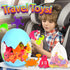Suction Bath Toys for Kids, 18 Pcs Silicone Ocean Animal Suction Cup Toys with Eggshell & Bag, No Hole Mold Free Bath Toy, Sensory Window Building...