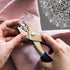 KIKOOD 60 Sets 9.5mm Snaps Buttons Fastener Metal Silver Open-Ring Cap Gripper Grip Stain Steel Prong No-Sew Button Studs for DIY Baby Jeans Cloth...
